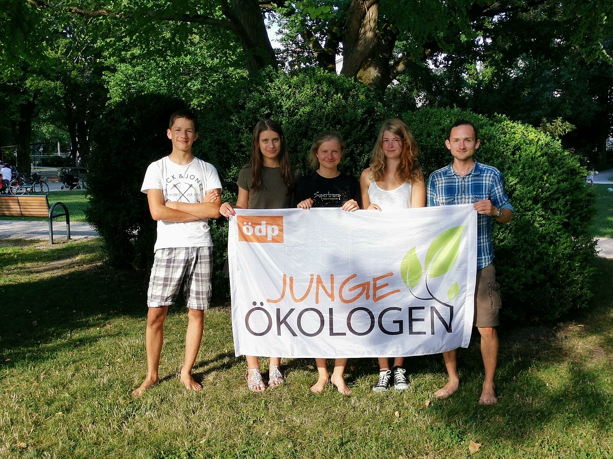 Von links nach rechts: Valentin Bodler, Lorena Kellner, Felicia Ludwig, Enya Promberger, Julius Bodler