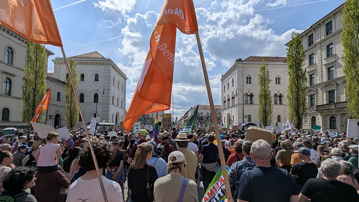 Klimademo in München