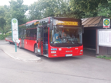 Chiemseeringbus Haltestelle Prien