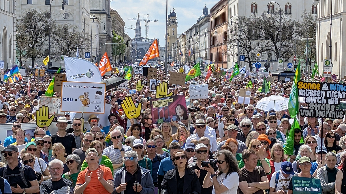 Klimademo in München