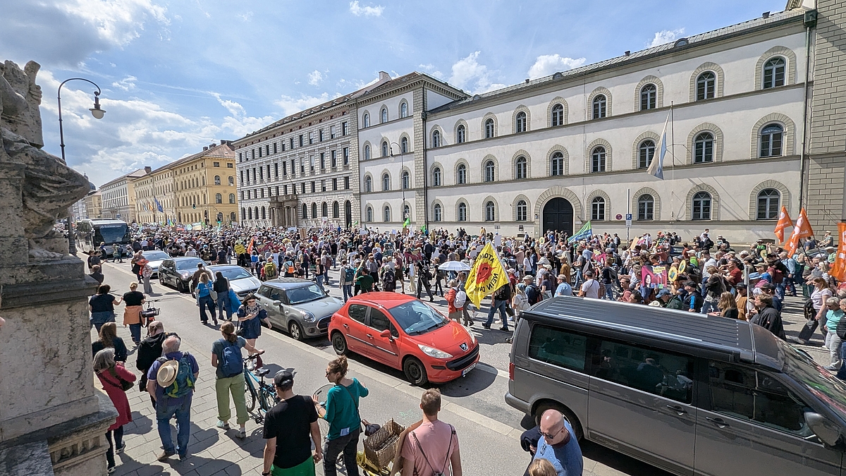 Klimademo in München