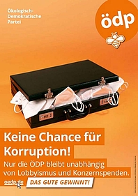 Plakat Korruption