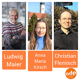 Die neuen Mandatsträger der ÖDP im Landkreis Rosenheim