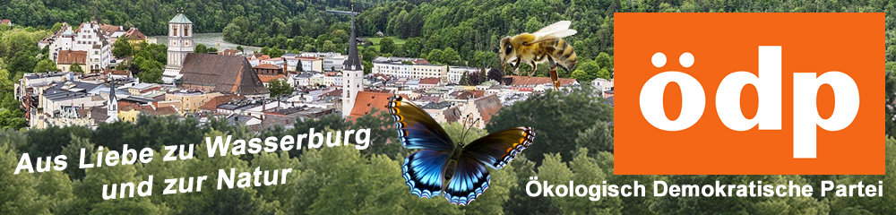 Werbebanner Aus Liebe zu Wasserburg und zur Natur